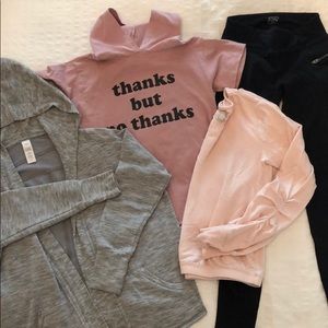 Athleta girl 4 piece lot